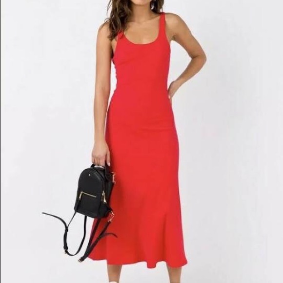 Tobi Dresses & Skirts - REVOLVE Red Tobi Maxi Dress Size Small